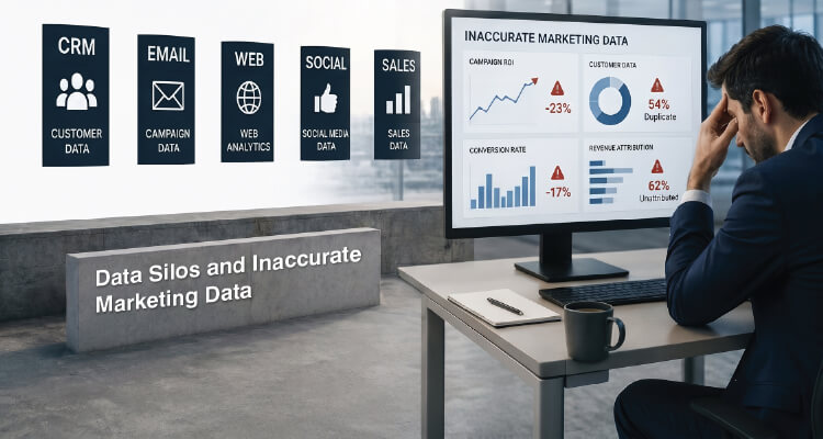 Data Silos and Inaccurate Marketing Data